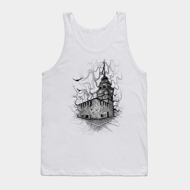 istanbul maiden tower Tank Top by ilhnklv